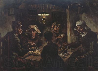 Vincent Van Gogh The Potato Eaters (nn04) Norge oil painting art